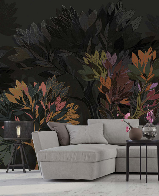 Фотообои в интерьере артикул Botanica-23: 12, BOTANICA 23, Wall street