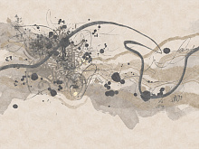 Коричневые фотообои Wall street CALLIGRAFFITI Calligraffiti 1